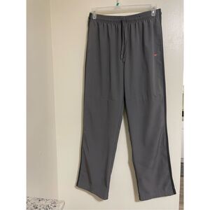 Reebok Mens Large Gray Elastic Drawstring pants